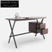 Modern Wooden Executive Study Desk with Drawer for Home Office Desk