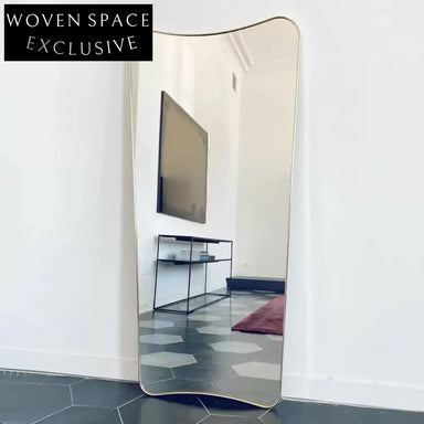 Modern Wooden Frame Full Length Wall Dressing Room Mirror