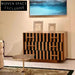 Modern Wooden Shoe Storage Cabinet for Entryway and Living Room
