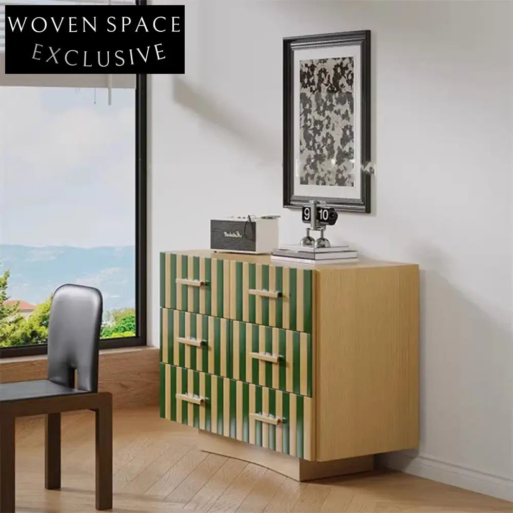 Modern Wooden Shoe Storage Cabinet for Entryway and Living Room