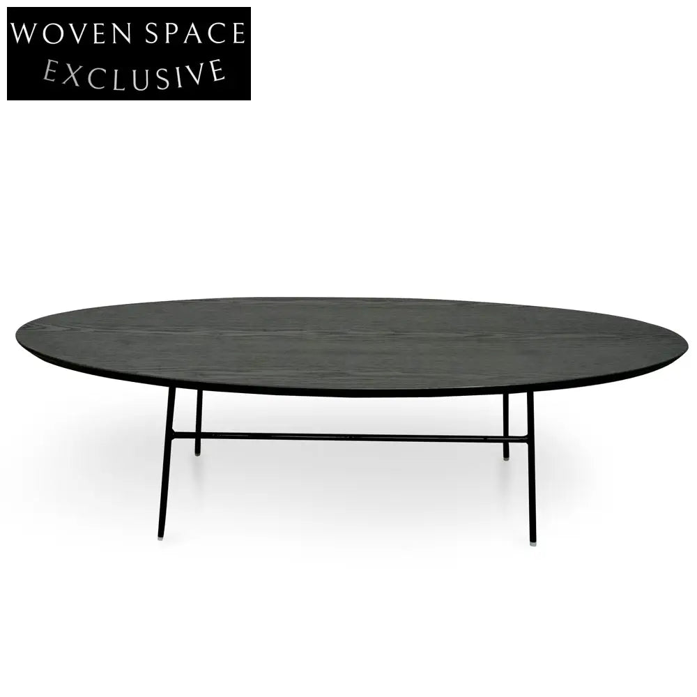 Montrel 117.5cm Coffee Table - Black Ash Veneer Coffee Tables