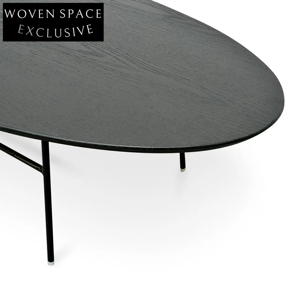 Montrel 117.5cm Coffee Table - Black Ash Veneer Coffee Tables