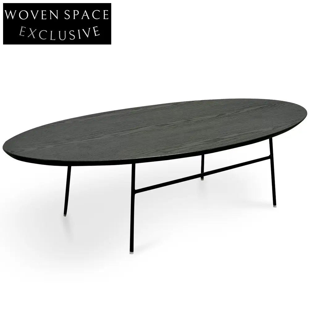 Montrel 117.5cm Coffee Table - Black Ash Veneer Coffee Tables