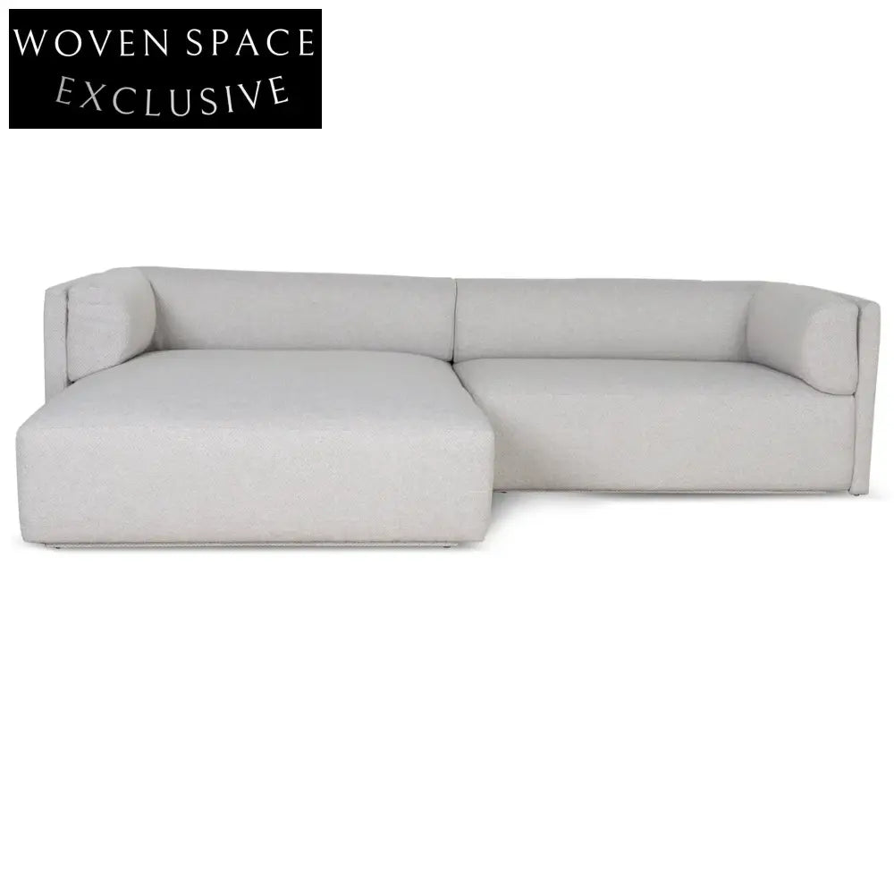 Mullen Left Chaise Sofa - Sterling Sand Chaise Sofa