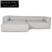 Mullen Left Chaise Sofa - Sterling Sand Chaise Sofa