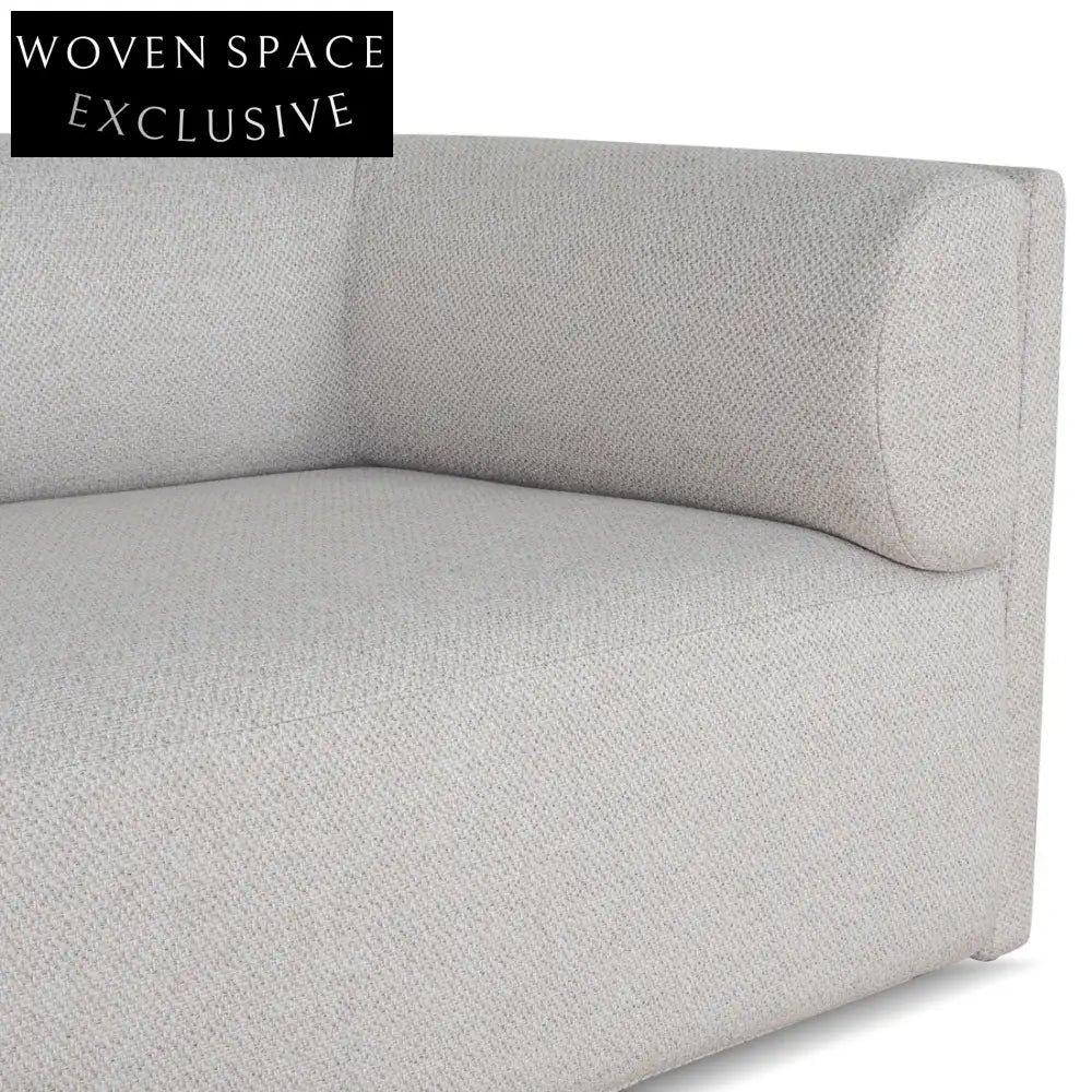 Mullen Left Chaise Sofa - Sterling Sand Chaise Sofa