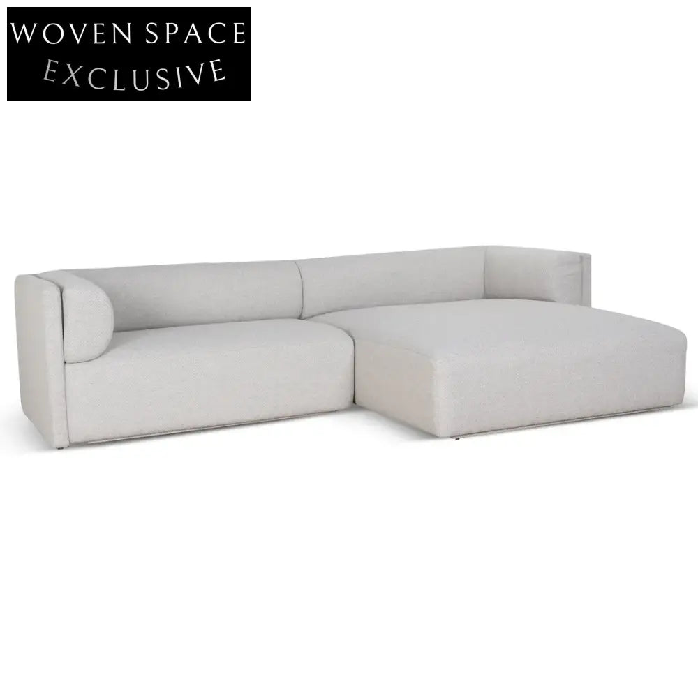 Mullen Right Chaise Sofa - Sterling Sand Chaise Sofa