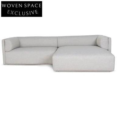 Mullen Right Chaise Sofa - Sterling Sand Chaise Sofa