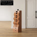 Multi-functional Solid Wood Corner Cabinet with Storage for Living Room