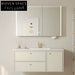 Nathan Modern Seamless Ceramic Bathroom Vanity