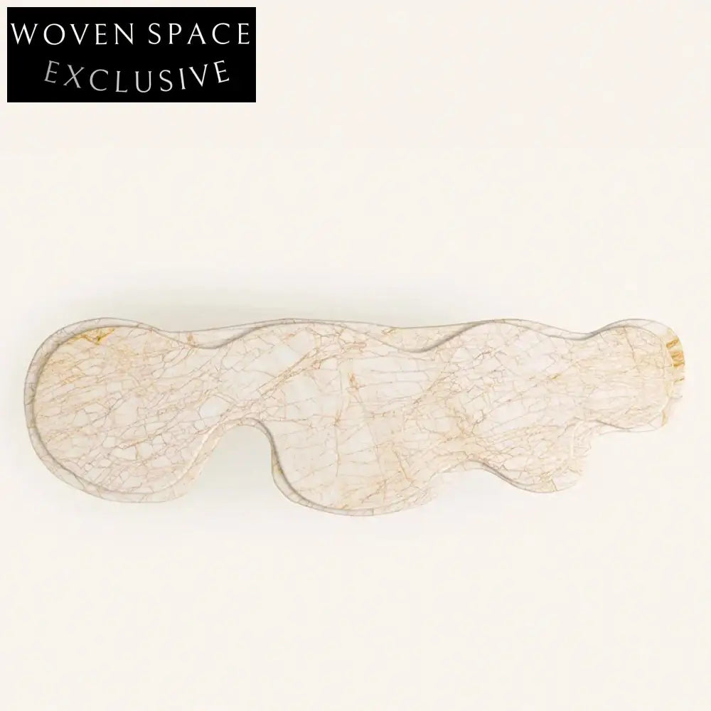 Natural Italian Travertine Stone Console Table for Modern Living Room Decor