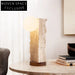 Natural Marble Wabi Sabi LED Table Lamp - Elegant Home Decor Reading Light