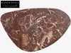Tostone Natural Red Wine Marble Coffee Table - Modern Living Room Decor