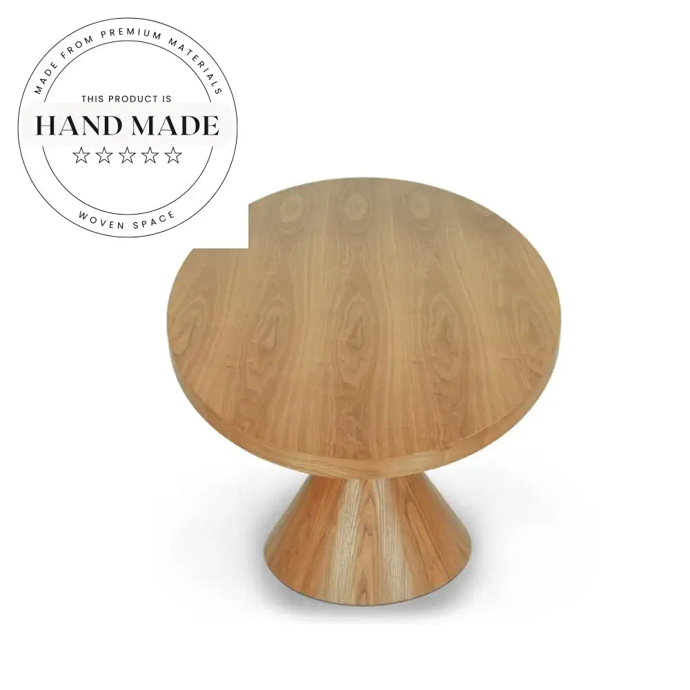 Natural Solid Wood French Vintage Oval 6-8 Seater Dining Table