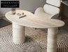 Elegant Natural Travertine Coffee Table for Modern Living Rooms and Offices