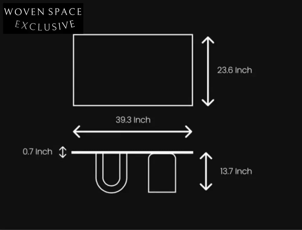 Elegant Natural Travertine Coffee Table for Modern Living Spaces, Unique Stone Design
