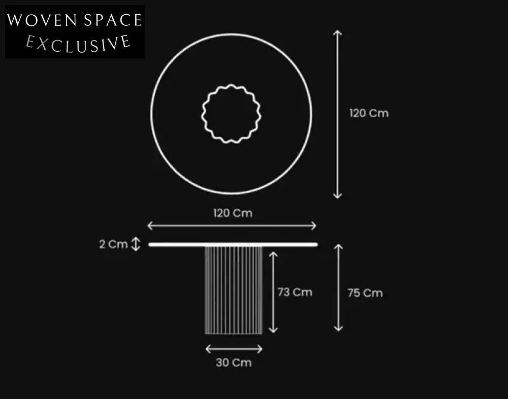 Elegant Round Natural Travertine Coffee Table for Modern Living Room Decor