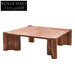 Natural Travertine Stone Square Modern Living Room Coffee Table