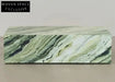 Tostone Natural Green Marble Plinth Coffee Table for Modern Home Decor