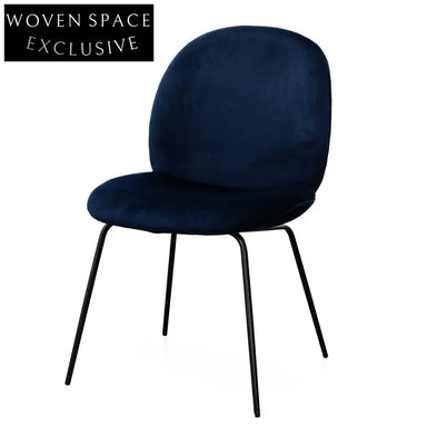 CDC6130-KSO Dining Chair - Navy Velvet