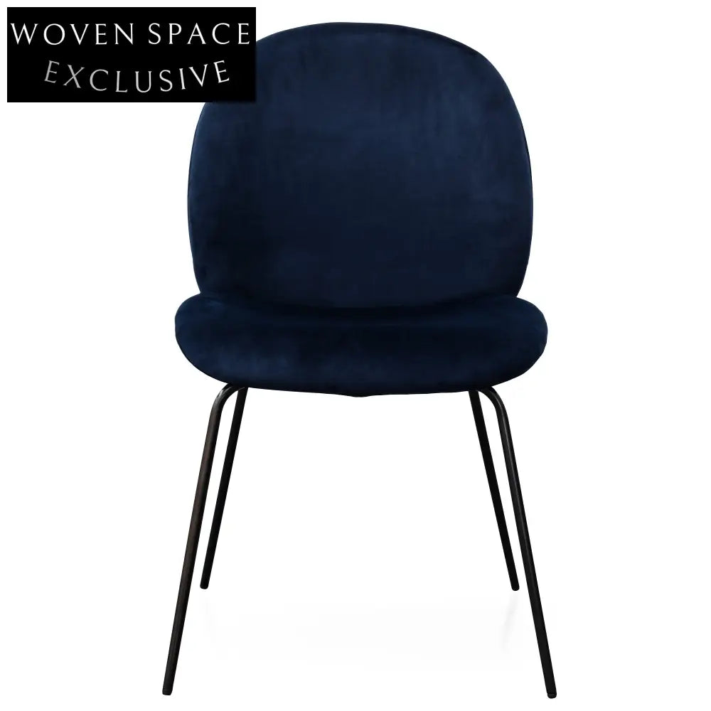 Navy Velvet Dining Chair Dining Chairs