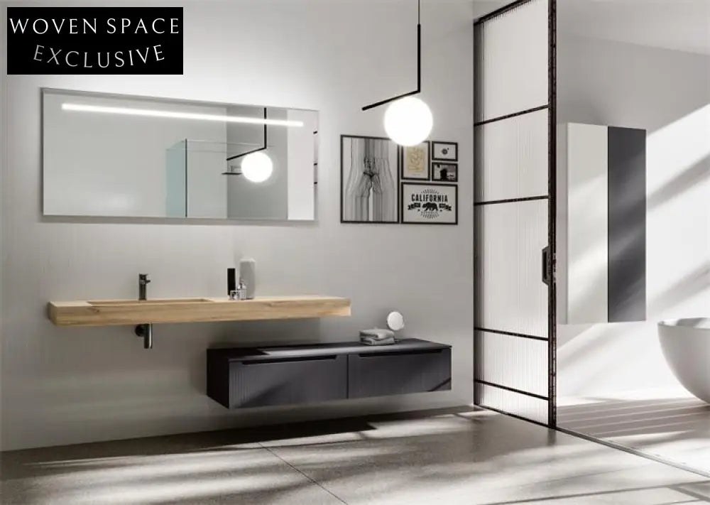 Nicholas Medieval Oak Elm Double Basin