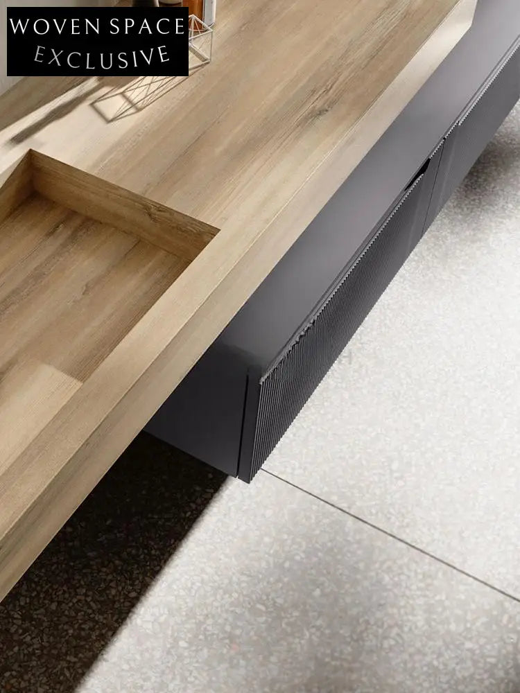 Nicholas Medieval Oak Elm Double Basin