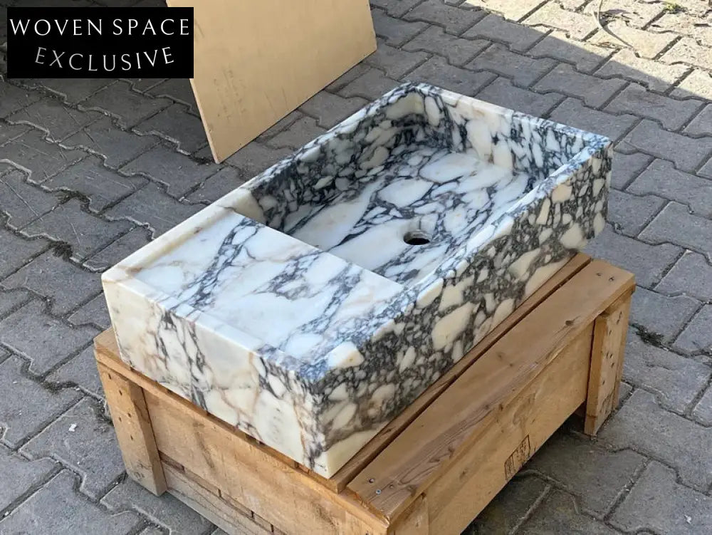 Nicola Viola Marble Sink Trendy Bathroom Vanity Basin