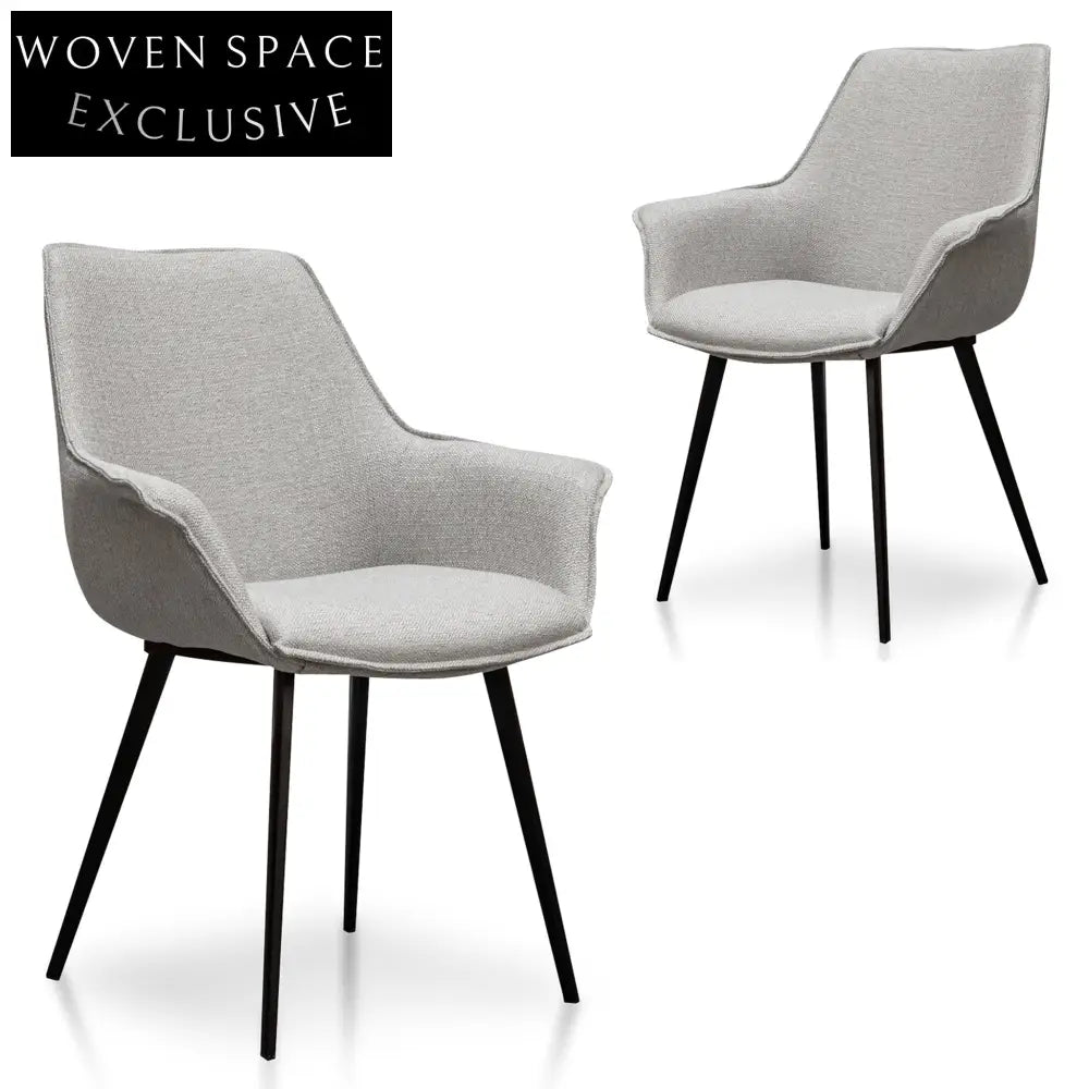 Nola Plywood Dining Chair - Beige (Set of 2)