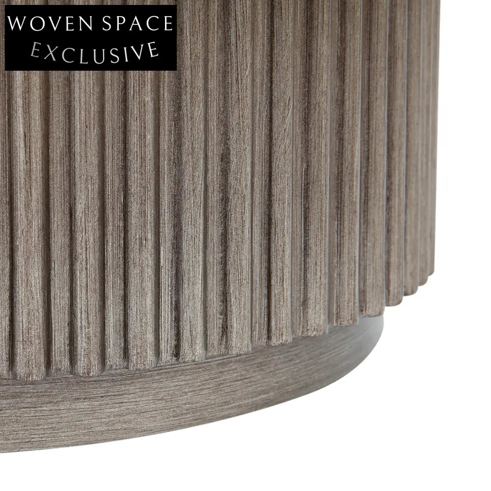 Nomad Round Coffee Table - Antique Gold Coffee Table