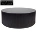 Nomad Round Coffee Table - Black