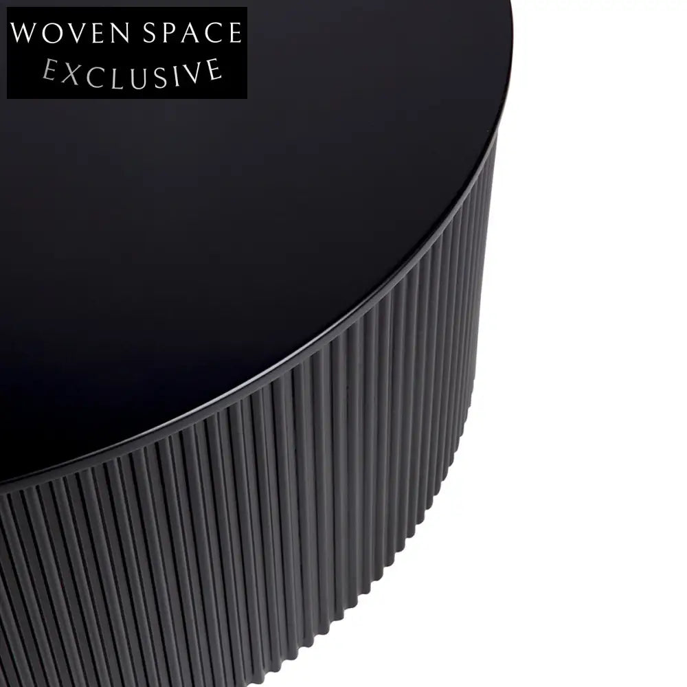 Nomad Round Coffee Table - Black Coffee Table