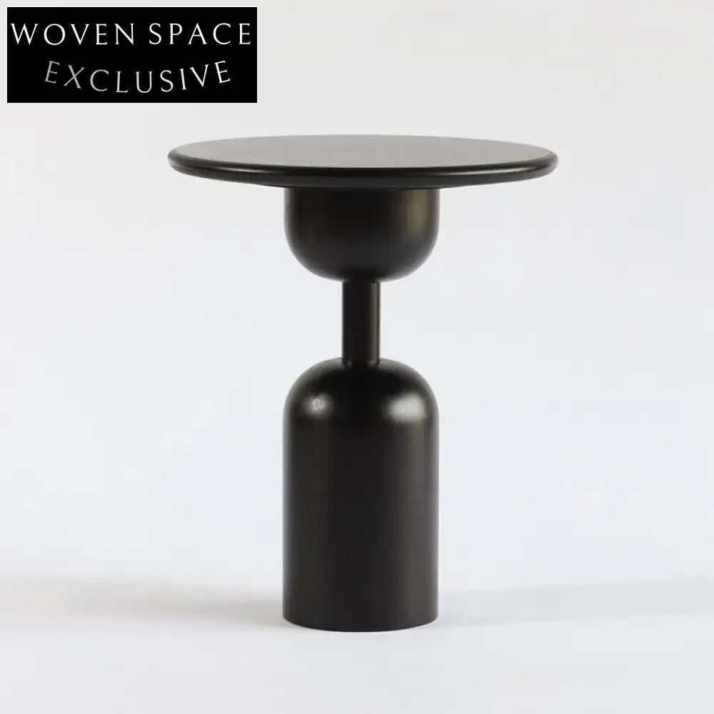 Nordic Ancient Unique Small Round Solid Ash Wood Sofa Side Coffee Table