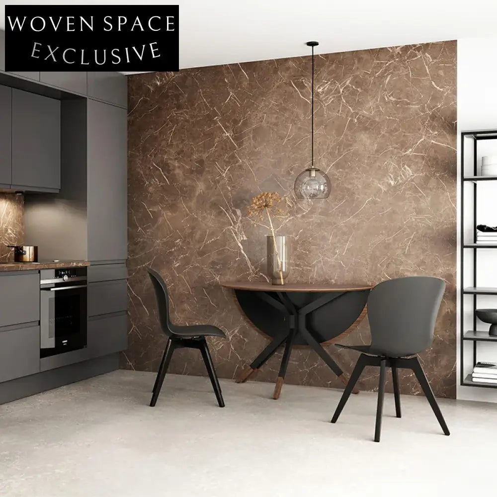 Nordic Ash Wood Round Foldable Space-Saving Dining Table for 6