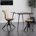 Nordic Birch Wood Fish Vertebra Design Dining Chairs Cafe Restaurant Stool