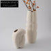 Nordic Ceramic Elegant Home Decor Vase, Modern Artistic Tabletop Accent Vase