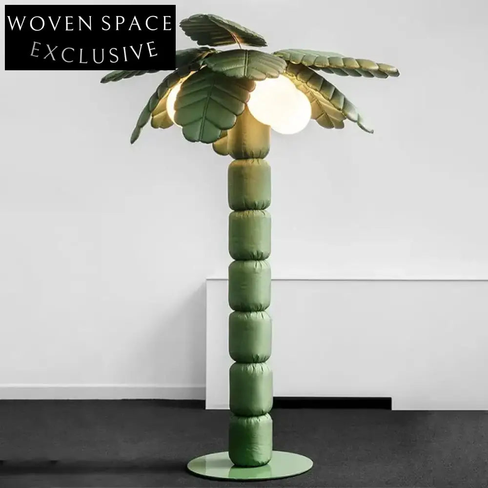 Nordic Coconut Tree Floor Lamp Modern Home Decor Statement Lighting