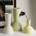 Nordic Cone Shape Durable Ceramic Home Decor Living Room Table Vase