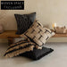 Nordic Creative Design Black Gray Home Decor Bedroom Fabric Cushion Pillows