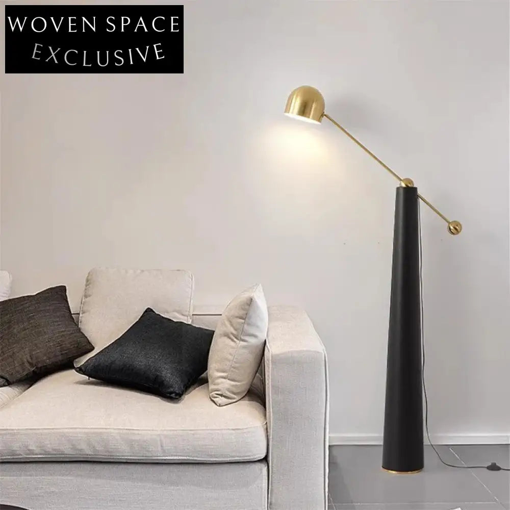 Nordic Creative LED Reading Metal Standing Modern Living Room Floor Lamp