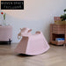 Nordic Creative Plastic Rocking Animal Chair for Kids - Modern Design Nursery Seating