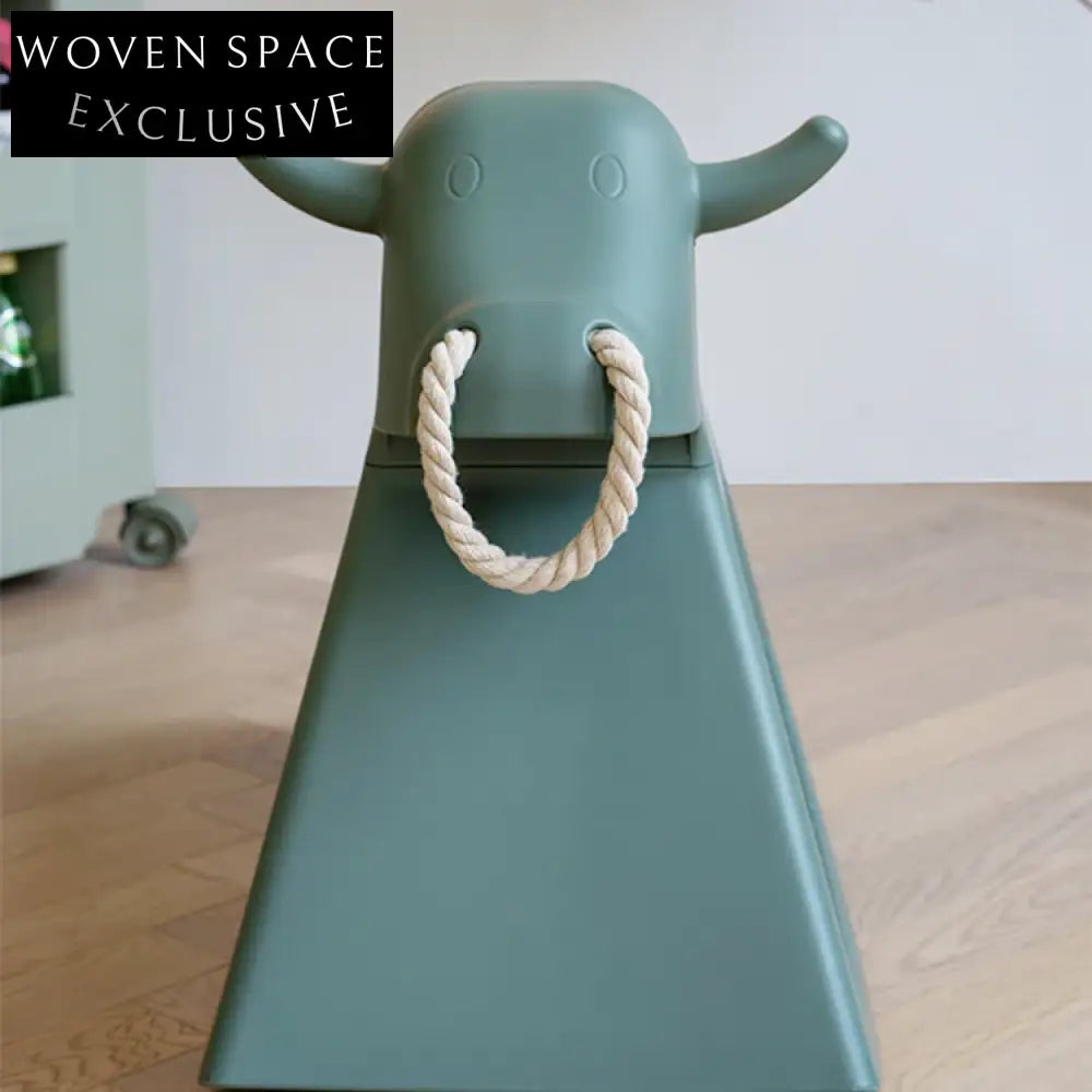 Nordic Creative Plastic Rocking Animal Chair for Kids - Modern Design Nursery Seating