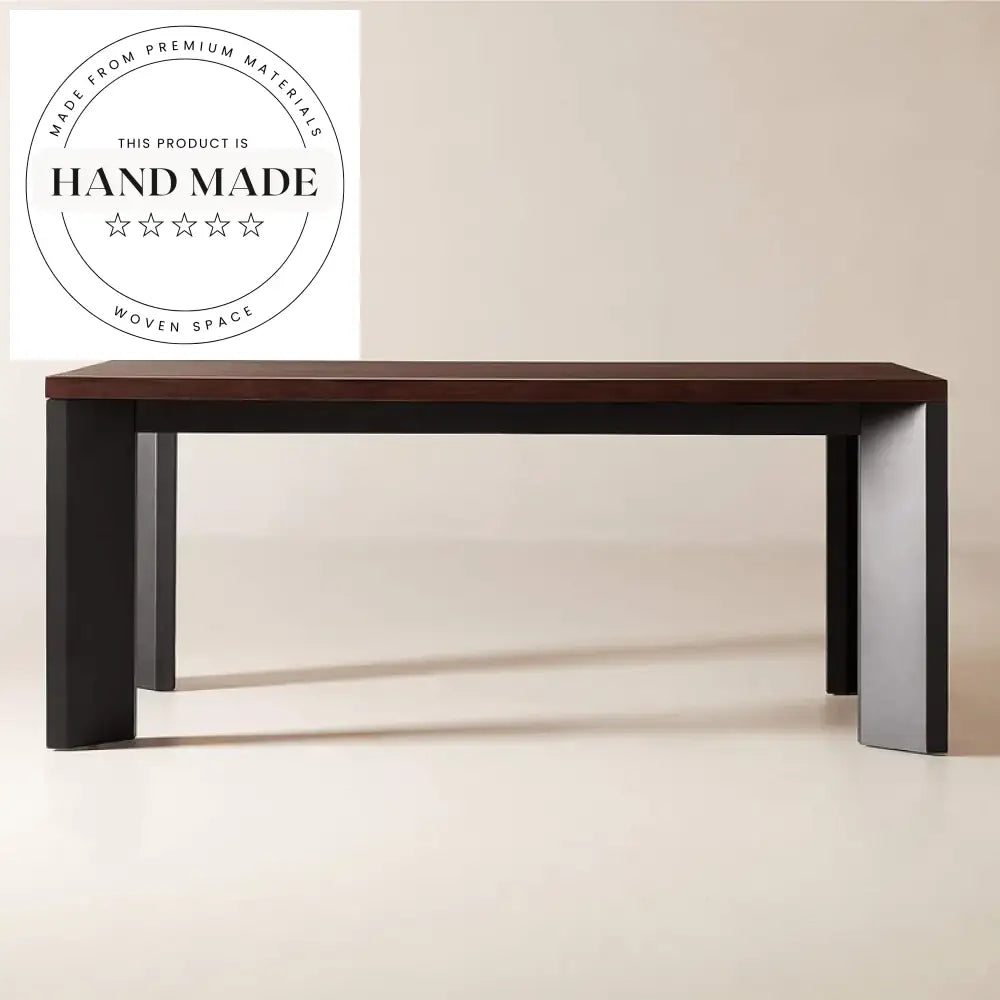 Nordic Custom Rectangular Solid Wood Luxury Dining Table