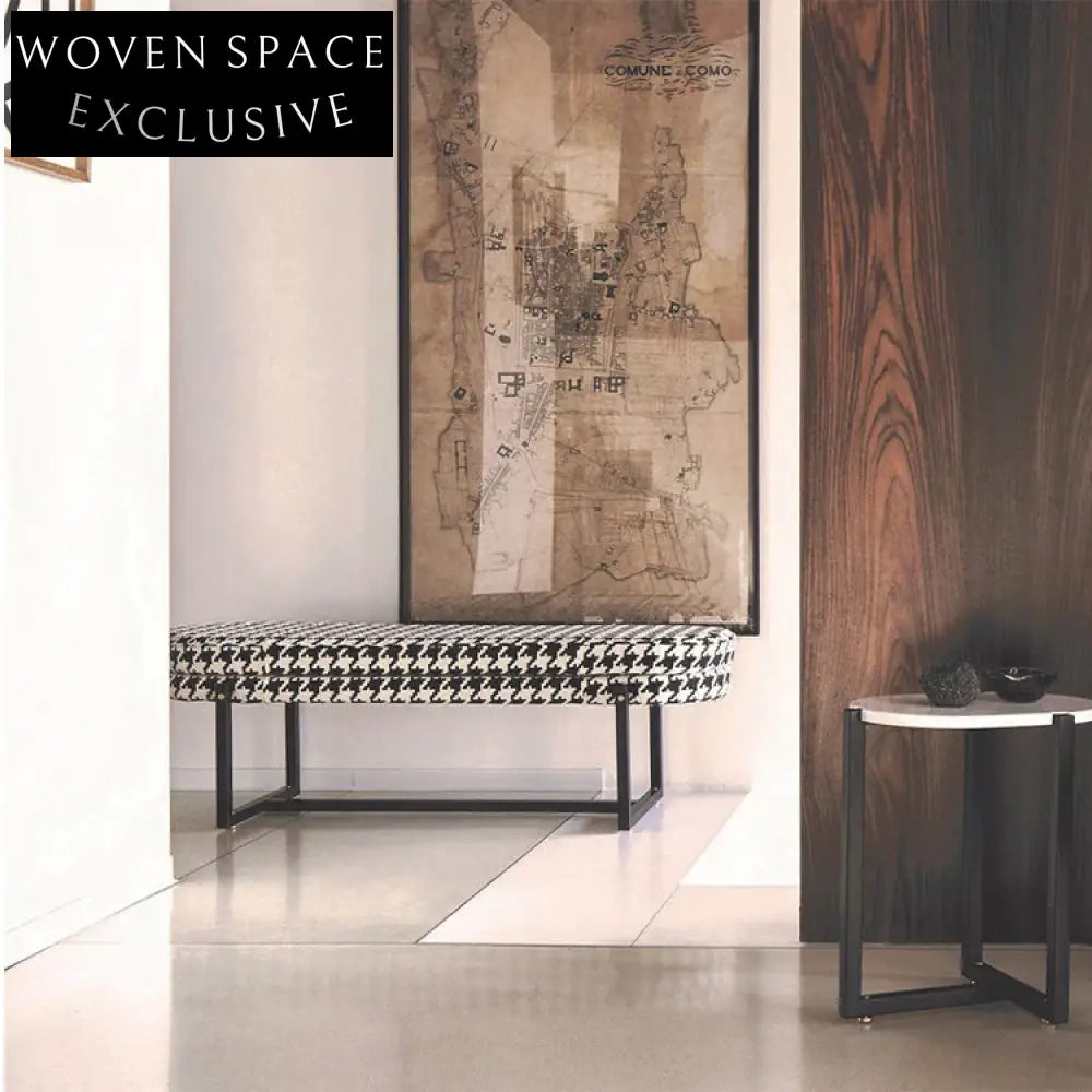 Nordic Design Living Room Ottoman Bench for Home Leisure & Gym Rest