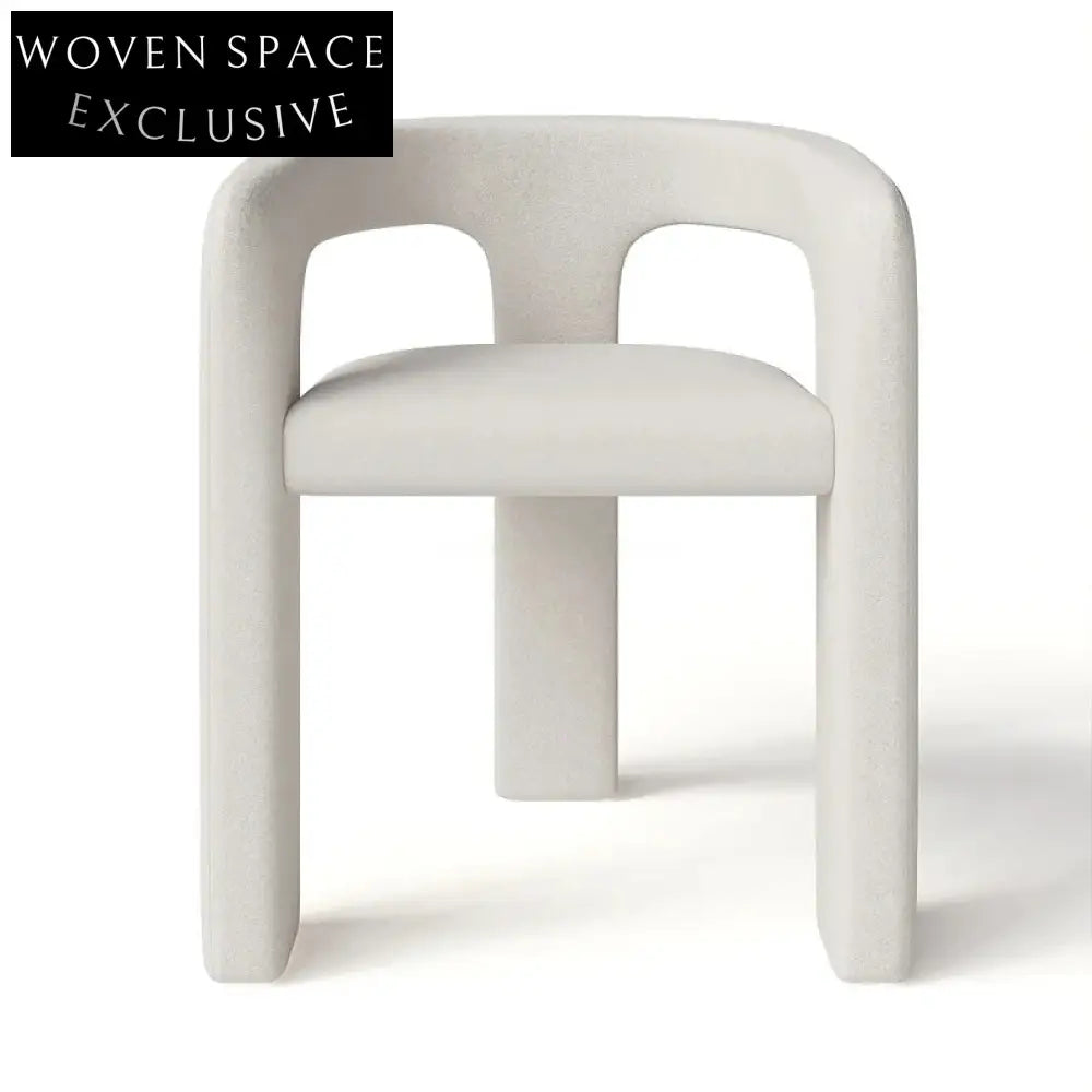 Nordic Dining Room Chair Hotel High Back Dining Chair Finish Option