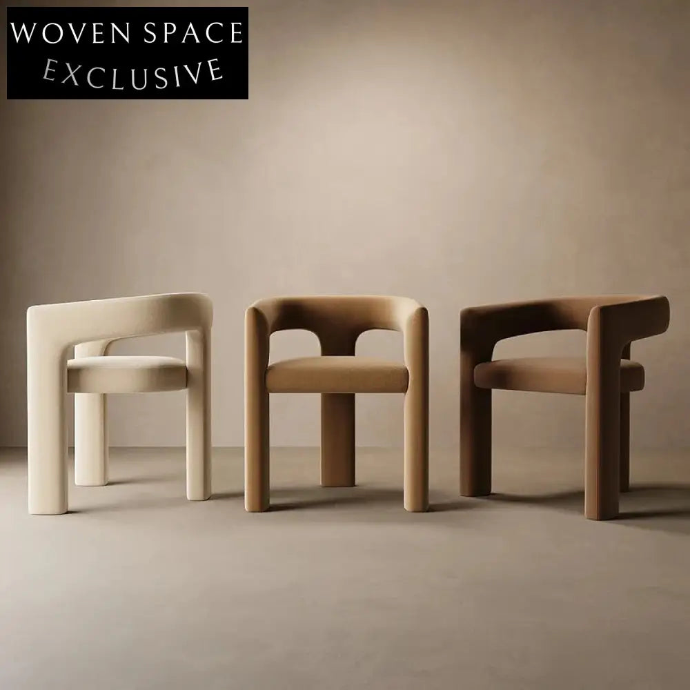 Nordic Dining Room Chair Hotel High Back Dining Chair Finish Option