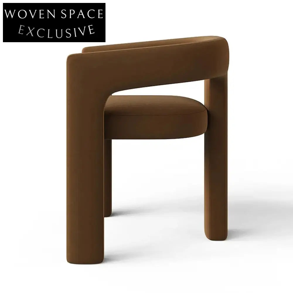 Nordic Dining Room Chair Hotel High Back Dining Chair Finish Option
