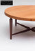 Nordic Dutch 1970s Round Coffee Table by Louis Van Teeffelen