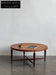 Nordic Dutch 1970s Round Coffee Table by Louis Van Teeffelen