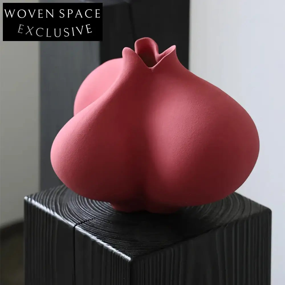 Nordic Elegant Handmade Ceramic Flower Vase Set for Home Decor